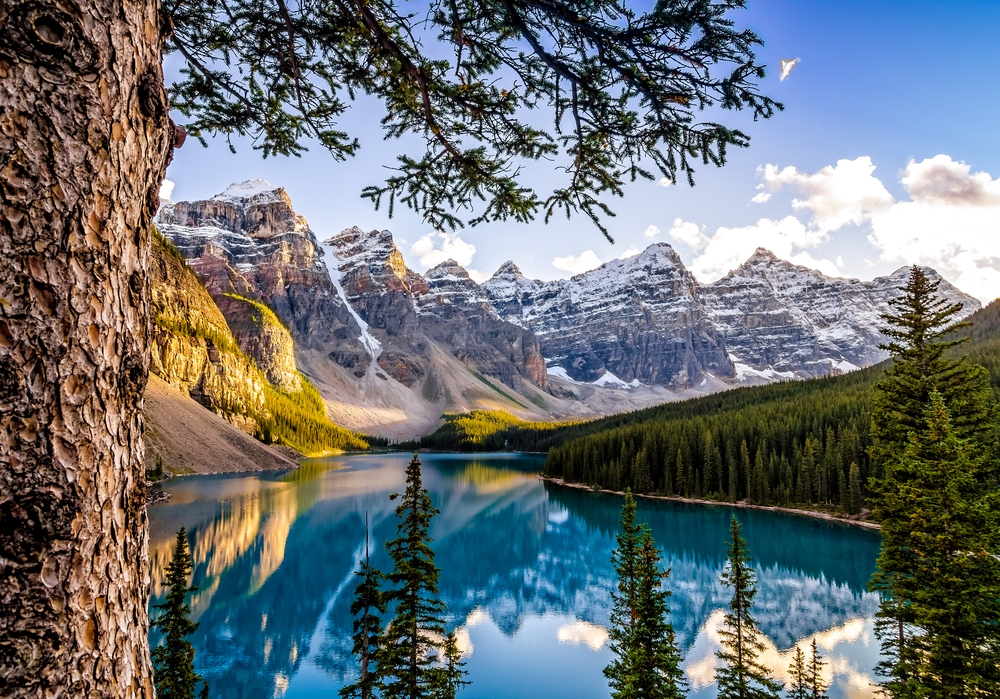 photo of the Canadian Rockies in Banff National Park, Alberta
